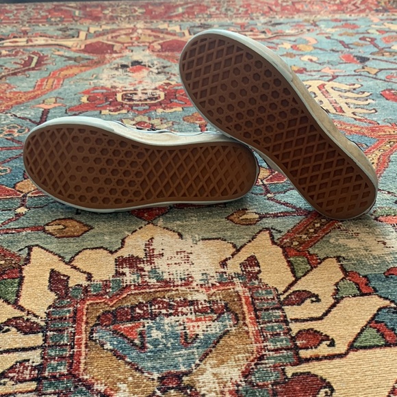 Vans Black and White Checkered Shoes U.S Size 3 Kids - Picture 6 of 7